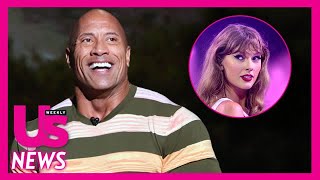 Dwayne Johnson Had To Pull Strings To Get Taylor Swift Tickets [upl. by Etnoval]