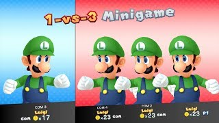 Mario Party 10  Amiibo Party  Luigi Board [upl. by Anerbas]