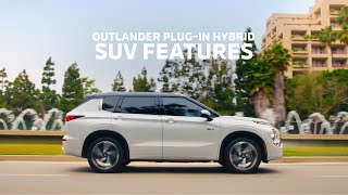 Mitsubishi Outlander Plugin Hybrid SUV Features  Mitsubishi Motors [upl. by Mayman]