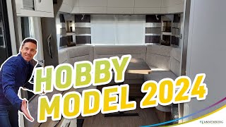 Caravan review Hobby Excellent Edition 495UL modeljaar 2024 [upl. by Vlad57]