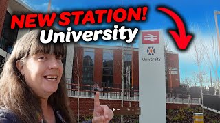 The NEW University Station in Birmingham is NOW OPEN [upl. by Aniluj]