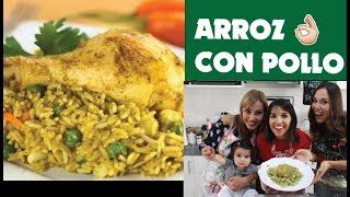 ARROZ CON POLLO EN OLLA ARROCERA RÁPIDO Y FACIL [upl. by Edie]