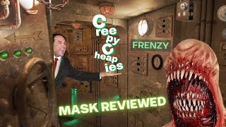 Creepy Cheapies Mask Review FRENZY by Immortal Masks [upl. by Yddor]