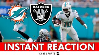 Raiders vs Dolphins INSTANT Reaction  Gardner Minshew amp Scott Turner Analysis  NFL Week 11 [upl. by Rigdon]