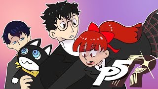 Persona 5 FULL GAME RECAP in 3 Minutes  Persona 5 Animated Summary [upl. by Suilenroc]