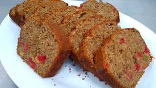 rich plum cake recipe  low sugar cake recipe  tea cakelow sugar cake recipe [upl. by O'Grady]