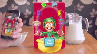 Lucky Charms brings Augmented Reality to the breakfast table [upl. by Edme445]