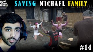 RESCUE MICHAELS FAMILY FROM KIDNAPPERS  GTA V GAMEPLAY 14 [upl. by Rodger]