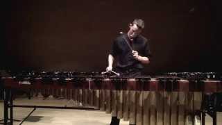 Apocalyptic Etude  Marimba solo by Dave Hall [upl. by Aley]