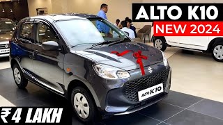 NEW 2024 ALTO K10 VXI ₹48 Lakh MARUTI SUZUKI ALTO K10 VXI PLUS 2024 NEW MODEL REVIEW [upl. by Tobe]