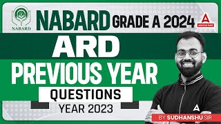 NABARD Grade A Previous Year Question Paper  NABARD Grade A 2023 Questions  By Sudhanshu Sir [upl. by Giustino]