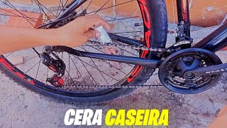 COMO FAZER CERA CASEIRA PRA BIKE [upl. by Dukey968]