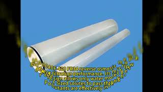 Veolia AG8040F400 FR34 reverse osmosis membrane [upl. by Novyert730]