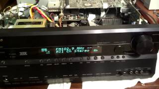 Onkyo TXSR706 Receiver Repair [upl. by Inalej]