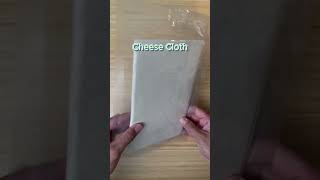 💵 10 Finds UltraDense 100 Cotton Cheesecloth  Reusable amp Unbleached Butter Muslin [upl. by Tisha839]