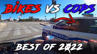 Most INSANE Motorcycle Police Chases Of 2022  Bikes VS Cops [upl. by Aleekahs]