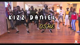 KIZZ DANIEL  OSHE official dance video [upl. by Lisk]