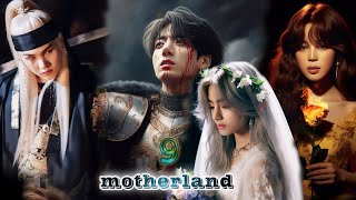 motherland part 9  taekook love story in Hindi  taekook horror series [upl. by Lrae]