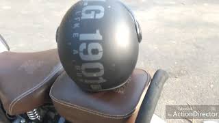 Protect your Helmet from any damage in royal enfield [upl. by Aicilav]