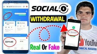 SocialEarn Withdrawal in Pakistan amp India  Social earn top cash out [upl. by Caassi]