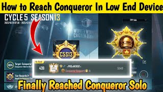 🇮🇳DAY 33  FINALLY REACHED CONQUEROR IN SOLO  BGMI SOLO CONQUEROR RANKPUSH TIPS [upl. by Siugram]