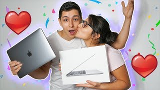 Surprising Boyfriend With A New MacBook Pro Gone Wrong [upl. by Lucas381]