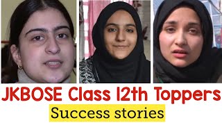 Jkbose 12th class toppers 2022 success stories  How to score 90 percent in board exam class 12th [upl. by Cohlier]