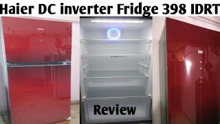 Haier Refrigerator 398 IDRT DC Inverter Quick Review  Digital Temperature Setting [upl. by Nylaj]