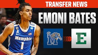 REACTION Emoni Bates TRANSFERS to Eastern Michigan [upl. by Ednihek969]