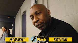 PAT BARRETT TALKS ZELFA KO WIN OVER JORDAN GILL [upl. by Niveg]