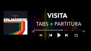 Enjambre  Visita Bass CoverTabs  Partitura  Acordes [upl. by Bakeman]