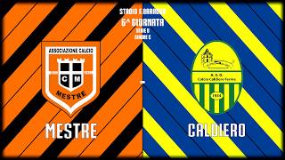 Mestre  Caldiero 01 Serie D Highlights [upl. by Nwahsid]