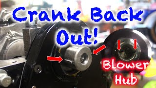 Blower Crank Hub Issues big snout SBC Crankshaft keyways [upl. by Yaral22]