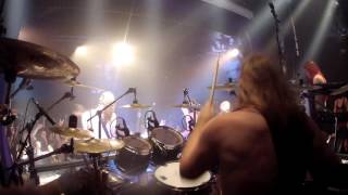 Alestorm Captain Morgans Revenge RUM  DRUM CAM Crimson Shadows Drummer [upl. by Sou]