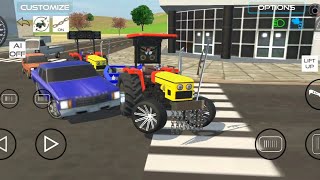 Sidhu moose wala tractor game  indian vehicles simulator 3d new update  HMT 5911 modified tractor [upl. by Annahgiel]