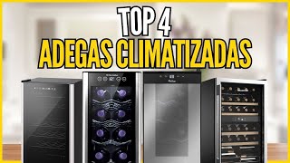 ✅ Top 4 Melhores Adegas Climatizadas de 2024  Vale a Pena Comprar Uma Adega Climatizada 🍷 [upl. by Ilyssa]