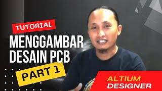 TUTORIAL PCB ALTIUM DESIGNER PART 1 [upl. by Feliza346]