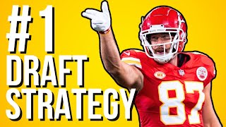 I Found The BEST Tight End Draft Strategy For 2024 Fantasy Football [upl. by Ibib]