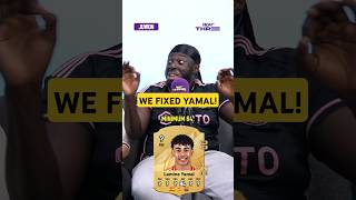 WE FIXED LAMINE YAMALs EAFC 25 CARD 🔥 shorts soccer football [upl. by Faulkner]