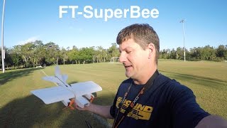 Flite Test  FTSuperBee  Review  Maiden Flight [upl. by Igor102]