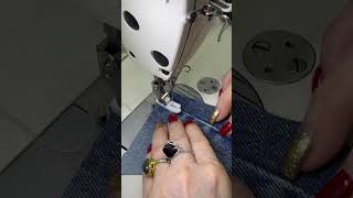 Qué hacer cuando no tienes hilo para coser jeans 👖 tips tipsdecostura coser [upl. by De337]