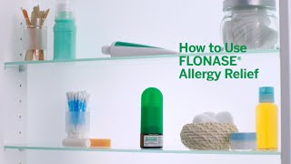 FLONASE® Allergy Relief How To Use [upl. by Minabe642]