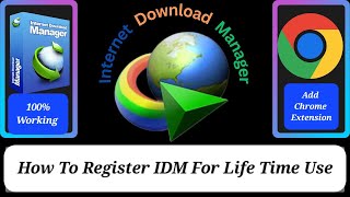 How To Register IDM Free For Lifetime  IDM Chrome Extension  IDM 2024 idm youtubesubscribe [upl. by Arammahs]