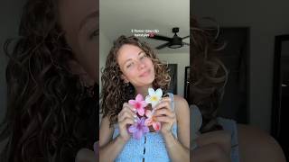 I love these 3 hairstyles🌺🌸 hair hairstyle curlyhair wavyhair hairtutorial haircare shorts [upl. by Ettinger]