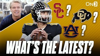 Where Do Things Stand For USC Commit 5Star QB Julian Lewis After Visiting Deion Sanders Colorado [upl. by Aicats]