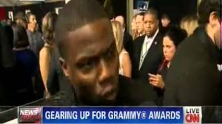 Kevin Hart Interview At The Grammy Awards 2014 Red Carpet  I Might Charge On Stage [upl. by Lisabet860]