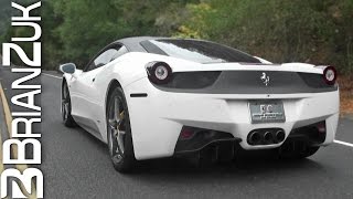 Ferrari 458 Italia with Novitec Exhaust  In Action [upl. by Gianina]