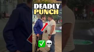 Deadly Punch Street Fight Self Defense on the Street Fight boxing streetfighter fighter mma [upl. by Odlauso]