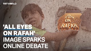 “All Eyes on Rafah” images ignites online debate [upl. by Imiaj]