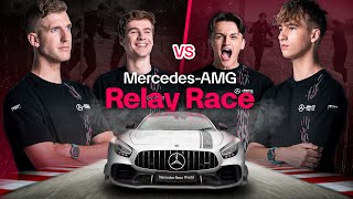 He held me back 😲  Mercedes F1 Esports Relay Challenge [upl. by Nikral]